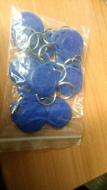 125khz RFID EM4100 TK4100 Key Fobs Token Tags Keyfobs Keychain ID Card Read Only Access Control RFID Card