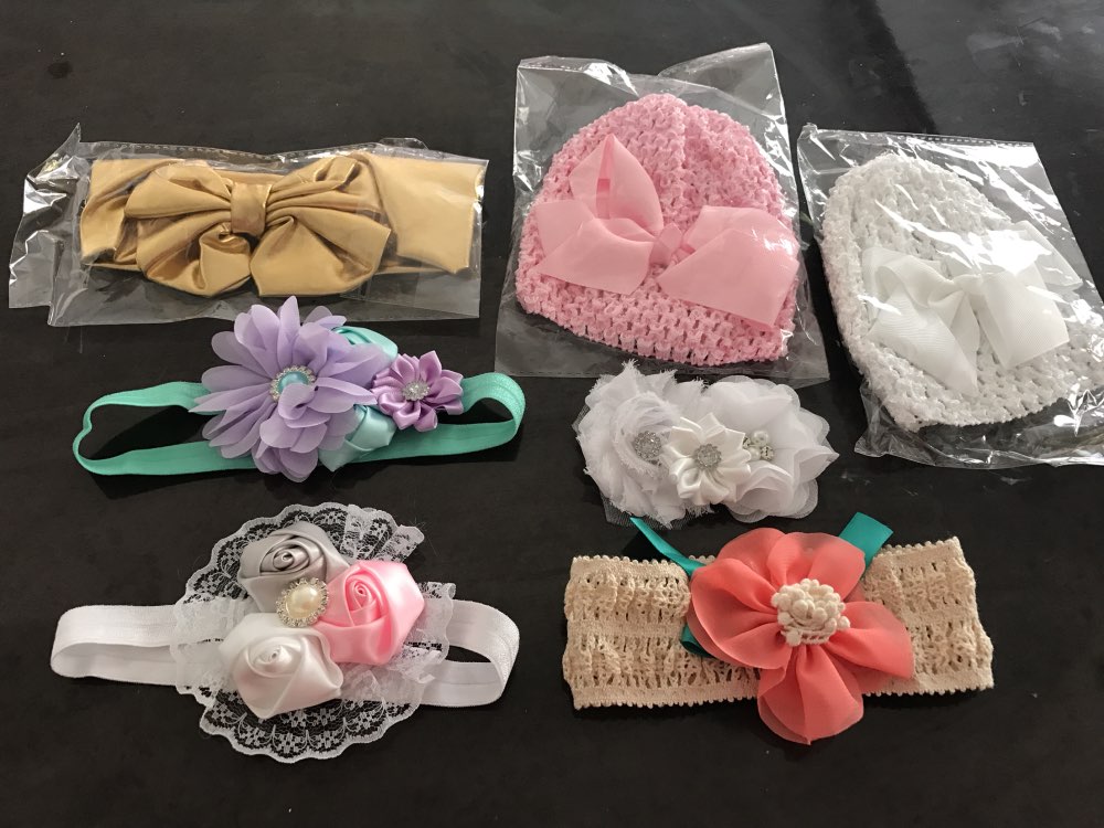 TWDVS Baby Headband Hair Bowknot Headbands Infant Hair Accessories Girls grosgrain ribbon Bow Headband Toddler hair bands w--037
