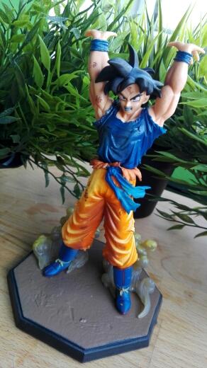 Anime Dragon Ball Z ZERO Son Goku Genki Dama Spirit Bomb Action Figure Juguetes DragonBall Figures Brinquedos Kids Toys 6.8"