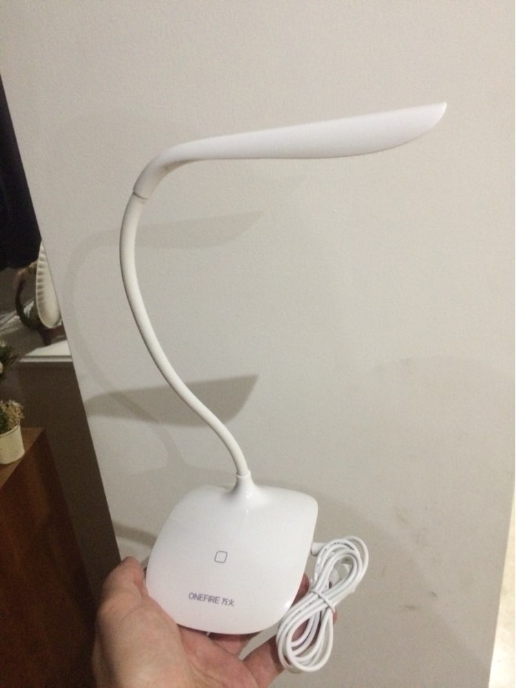 High Quality 2016 fashion Adjustable intensity USB Rechargeable LED Desk Table Lamp Reading Light Touch Switch Wholesale/retail