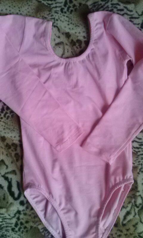 Long Sleeve Leotard Costume Girls Kid Ballet Dance Gymnastics Skating Dancewear