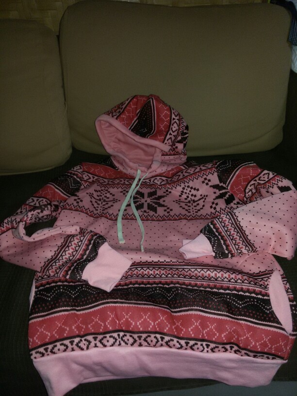 2016 Fashion Women Christmas Hoodies Sweatshirt Harajuku Printed Pockets Hooded Pullover Tracksuit sudaderas mujer Plus Size