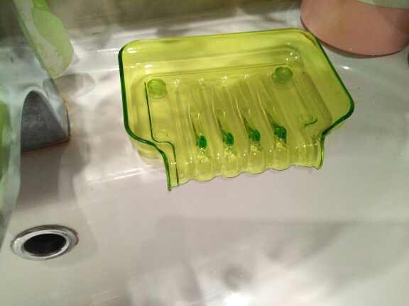 Colorful Flexible Waterfall Soap Holder Tray Drain Holder Bathroom Shower Soap Dish Tray Storage Four Color For Choose