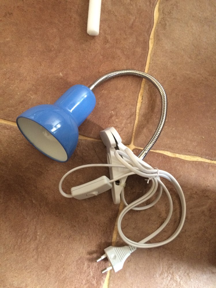 Full Metal Lampshade Reading LED Desk Lamp, 360 Degree Free Twisted Tube Clip Table Lamp
