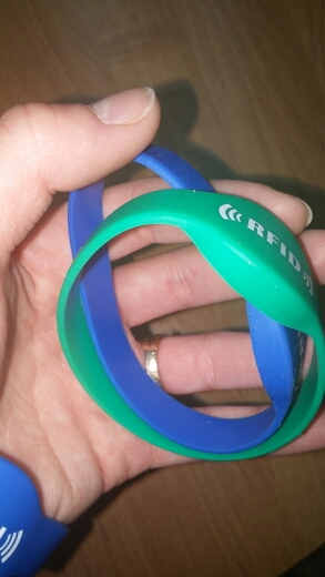 125khz RFID EM4100/TK4100 Wristband Bracelet ID Card