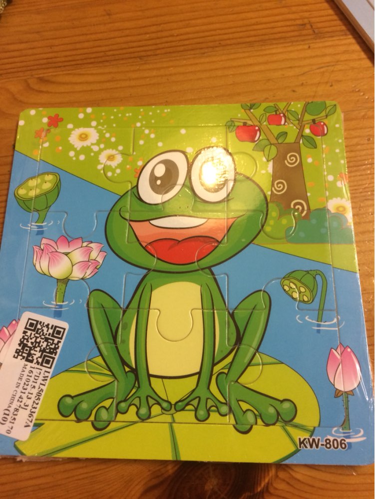 Modern Cartoon Baby Puzzle Set Toys Wooden Education Learning tools Toy For Kids Cow Frog Bee Hedgehog Drop Shipping H33