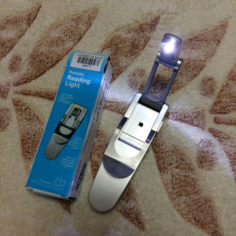 Free Shipping Black Flexible Folding LED Clip on Reading Book Light Lamp for Reader Kindle Hot Search