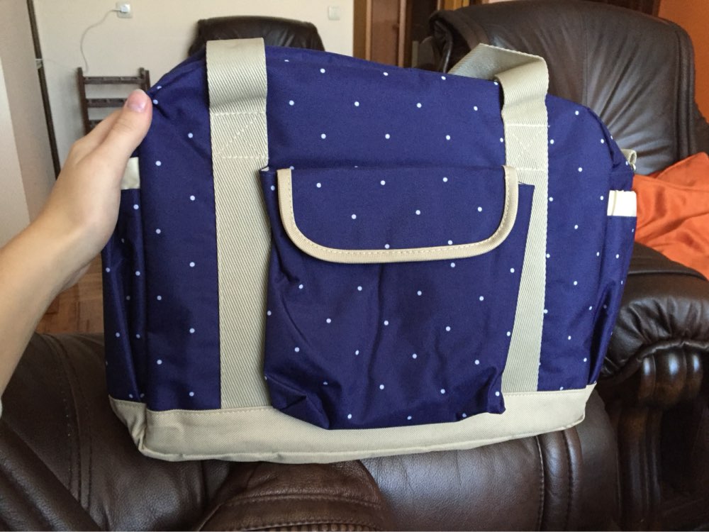 Baby Carriage Bag Diapers Bags Mother Nappy Handbag For Mom Bag Free Shipping LXEM113