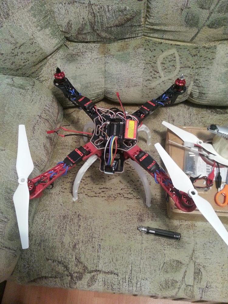 fpv F450 Quadcopter Frame w/ APM2.6 2.6 6M GPS 2212 920KV cw/ccw 30A SimonK ~F4A06