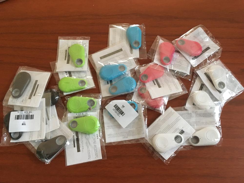 Smart Bluetooth Tracer GPS Locator Tag Alarm Wallet Key Pet Dog Tracker Finder Blue