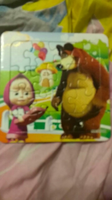 3D Paper jigsaw puzzles for children kids toys brinquedos Masha and Bear Princess toys for children Baby toys educational Puzles