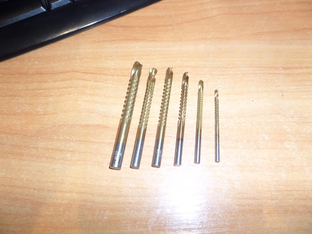 6pcs Ti Drill Bit Woodworking Wood Metal Plastic Cutting Hole Saw Holesaw HSS