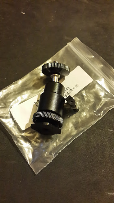Camera Accessories 1/4 Hot Shoe Adapter Cradle Ball Head with Lock for Camera Tripod LED Light Flash Bracket Holder Mount
