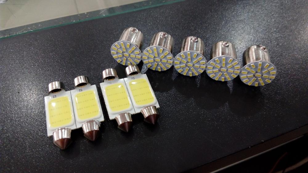 Super Bright BA15S P21W 1156 22 LED SMD Car Auto Tail Side Indicator Lights Parking Lamp Bulb White 3014 DC12V