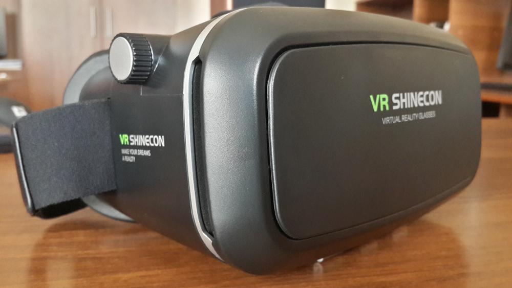 Send from Russian 3D VR Shinecon Virtual Reality  Glasses Google Cardboard Headset Head Mount VR BOX Helmet For4-6' Mobile Phone