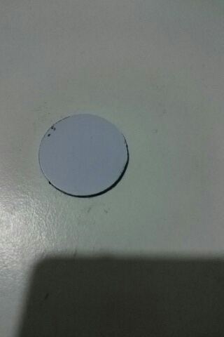 13.56MHZ MF 1K S50 F08 NFC Tags FM11RF08 IC Card ISO14443A NFC Coin Card (25mm)