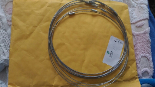 10pcs/lot 46cm silver Stainless Steel Necklace Wire Cord For DIY Craft Jewelry