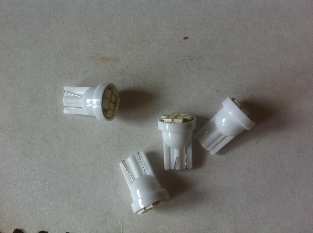 T10 8 smd Led 1206 8leds 8SMD Car Interior Light 194 168 192  3020 Auto Wedge Lighting W5W DC 12V High Quality