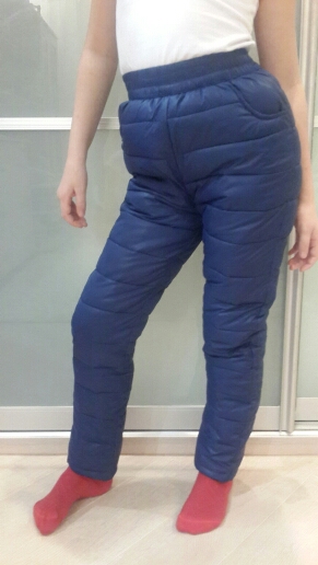 Winter 2016 New Arrival Boys & Girls Thicken Down Pants Kids Warm High Waist Solid Pants Children Brand Winter Clothes , LC556