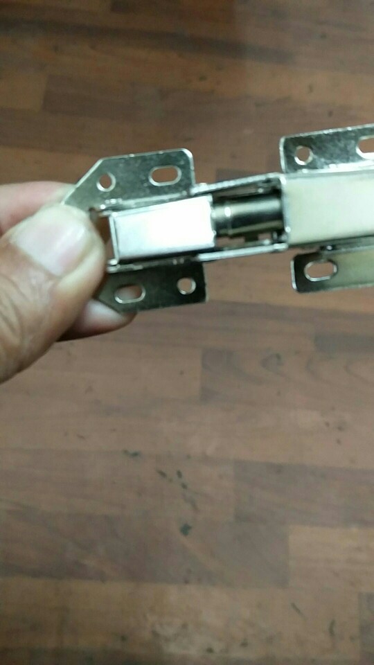 10PCS NAIERDI-A99 90 Degree 3 Inch No-Drilling Hole Cabinet Frog Hinge Bridge Shaped Spring Full Overlay Cupboard Door Hinges