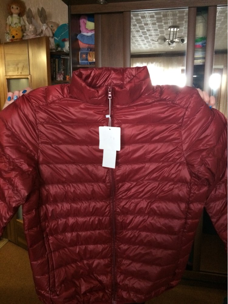 Men casual warm Jackets solid thin breathable Winter Jacket Mens outwear Coat Lightweight parka Plus size XXXL hombre jaqueta