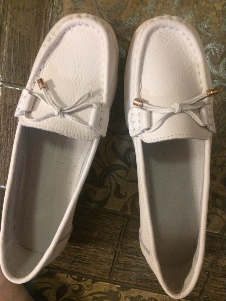 2016 new Summer genuine leather women flats shoes female casual flat women loafers shoes slips leather black flat women's shoes