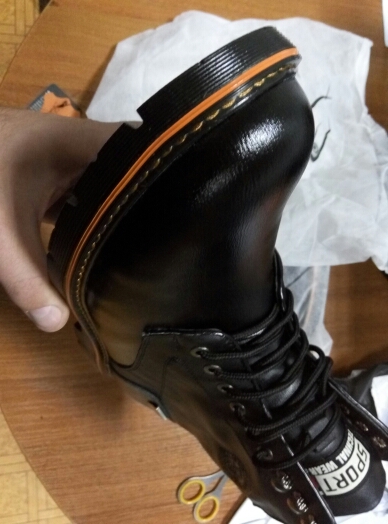 BIMUDUIYU Tactical Waterproof Winter Warm Snow Boots Men Vintage Leather Motorcycle Ankle Martin High Cut Male Casual  Clearance