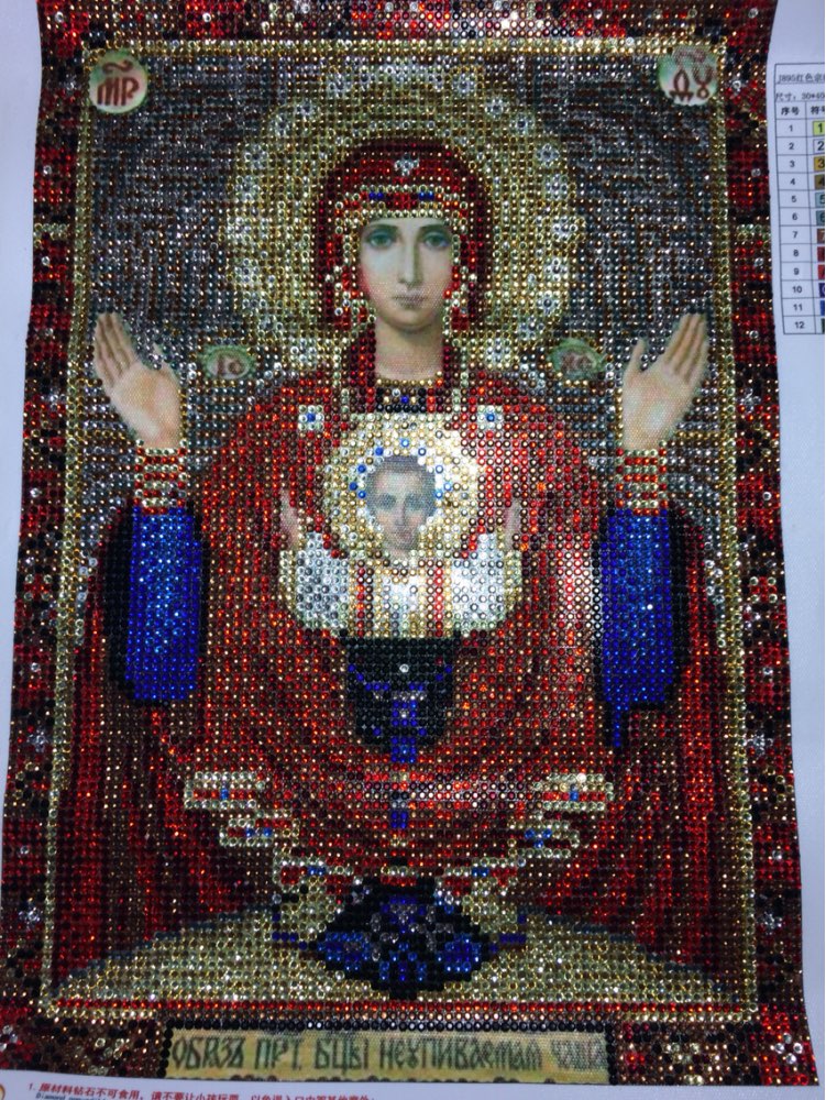 5D Round diamond painting & diy diamond painting cross stitch Home Decor diamond embroidery  mosaic religious for people gift