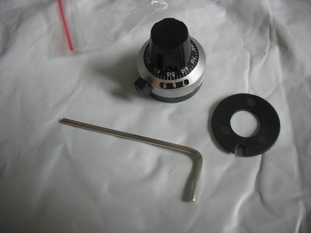 B0058 1sets 3590S precision scale knob potentiometer knob equipped with multi-turn potentiometer