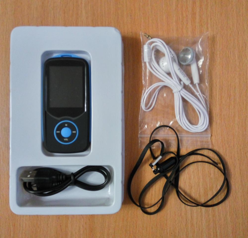 2016 New Original RUIZU X06 16G Bluetooth MP3 Music Player 1.8 Inch 100Hr High Quality Lossless Recorder FM Radio Sports Walkman
