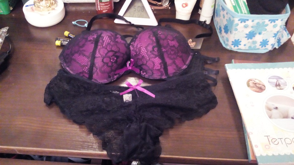Sexy Womens Set Lace Lingerie Underwear Push-Up Padded Bra Underwire Outfits New