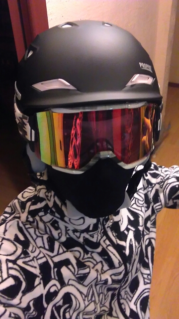 PROPRO new one-piece high-end ski helmet helmet warm hat snow skiing essential veneer double plate