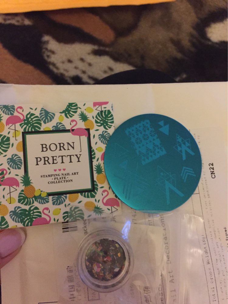 BORN PRETTY Negative Space Nail Art Stamping Stamp Template Image Plates Cool Triangle Nail Stamp Plate BP77