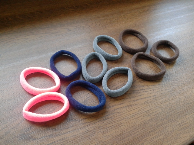 10 pcs Hair Styling Tools Basic None Seam Tousheng Ultra High Elastic Rubber Band Hair Rope Hair Styling Accessory Braider