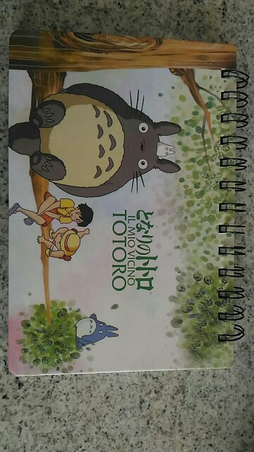 Cartoon Totoro Weekly plan Spiral notebook Agenda for week Schedule organizer planner Cuadernos office School supplies 6821