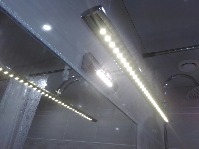 cheapest 7W Bathroom LED Mirror Light AC220V SMD5050 Stainless Steel Dressing Table Sconces LED Wall Lamps with Switch