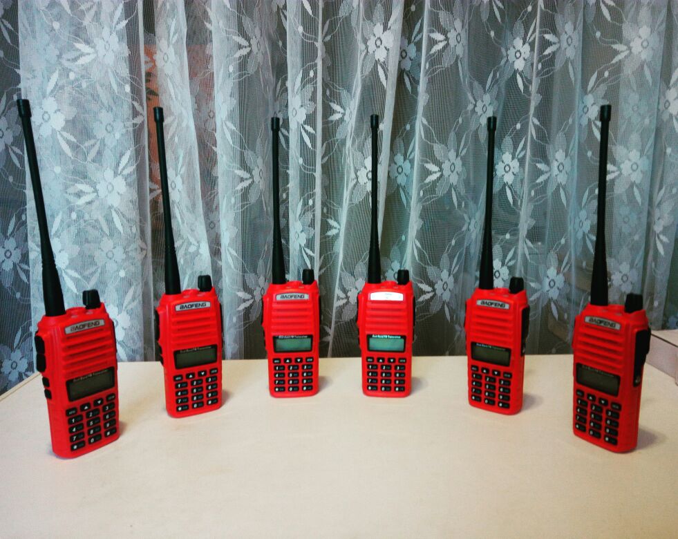 100% BAOFENG Factory Authorized Brand New Promotion 2PCS/Lot Baofeng UV-82 Dual Band 5W Walkie Talkie