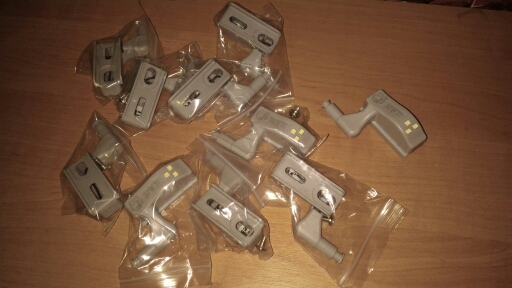 10PC KAK Universal Kitchen Bedroom Cabinet Cupboard Closet Wardrobe 0.25W Inner Hinge LED Sensor Light System Furniture Hardware