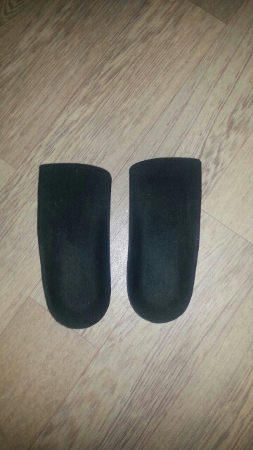 fromUfoot EVA Flat Foot Orthotics Arch Support Half Shoe Pad Orthopedic Insoles Foot Care for Men and Women