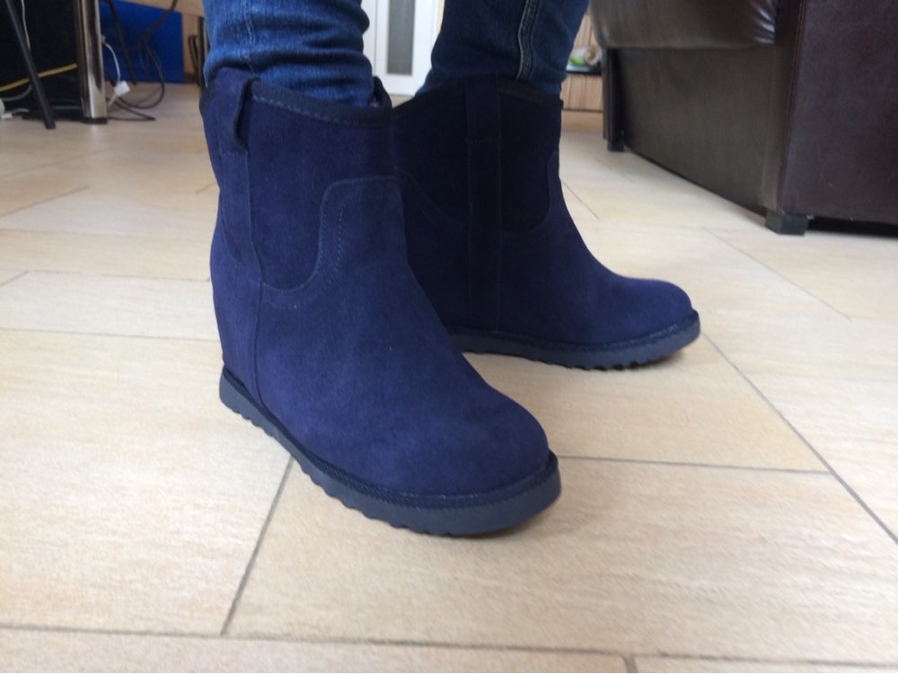 New short barrel matte leather factory wholesale winter warm slope with increasing snow boots women short boots women's shoes