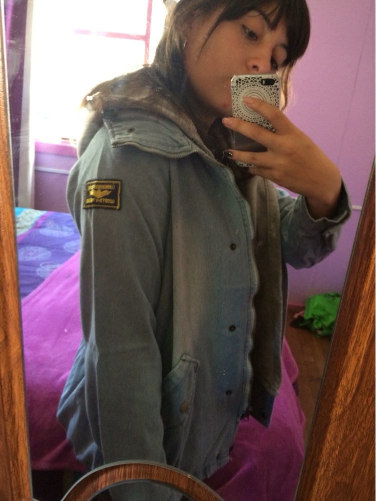SheIn Blue Hooded Drawstring Boyfriend Trends Jean Swish Pockets Two Piece Outerwear Women Long Sleeve Buttons Coat