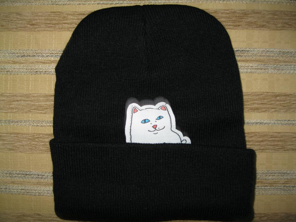 RIPNDIP Fashion Brand Nermal Beanie Winter Men Skullies Cap Beanies Casual Hats Knitted Wool Warm Winter Hat for Women