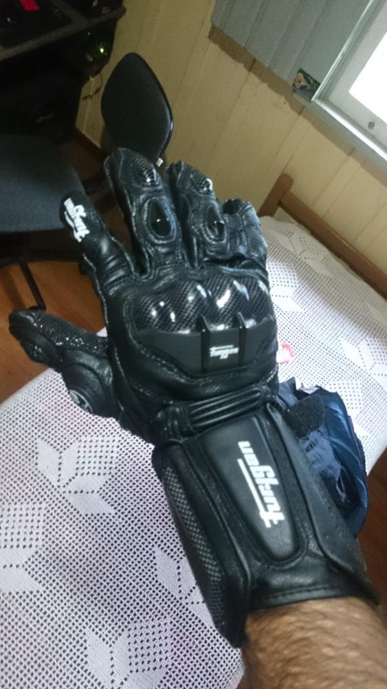 Furygan AFS10 Motorcycle Glove Racing Leather Cycling Glove Furygan Gauntlet AFS10 Moto Racing Glove Leather Luvas Furygan Luvas