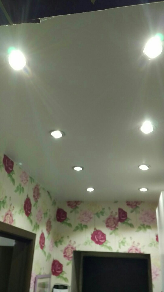 [DBF] Silver Ultra gorgeous Dimmable LED COB Downlight AC110V 220V 6W/9W/12W/15W Recessed LED Spot Light Decoration Ceiling Lamp