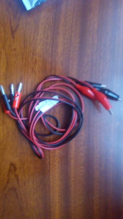 Superior Multimeter Test banana connector Cable 1 Pair Alligator Testing Cord Cable Lead Clip multimeter  Test Cable   BS