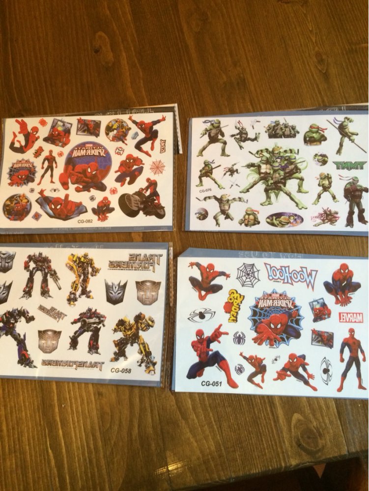 Top Quality Movie Superheros Union Child Flash Tattoo Sticker 17*10cm Waterproof Temporary Tatoo For Kids Captain America