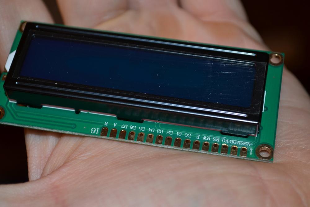 Free Shipping 1PCS LCD1602 1602 module Blue screen 16x2 Character LCD Display Module HD44780 Controller blue blacklight