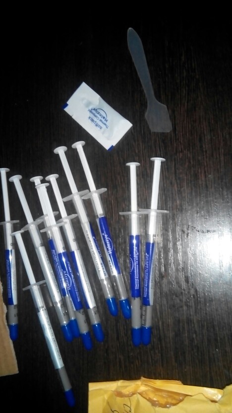 10PCS New Thermal Grease Paste Compound Silicon Scraper CPU HeatSink CPU Processor GPU Cooling paste silicone Thermal grease