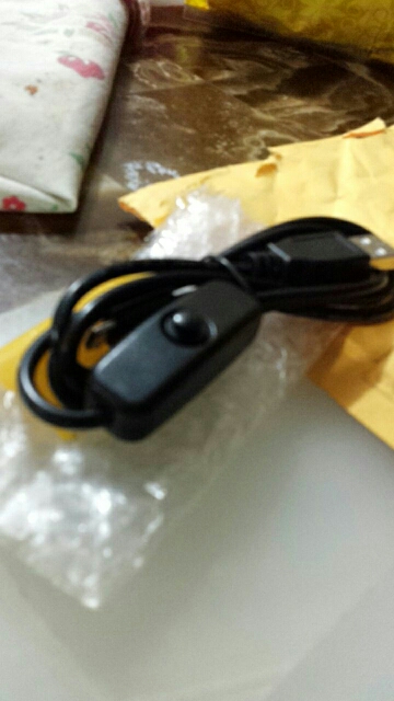 Raspberry Pi 2 switch Cable with button Micro USB charging cable for raspberry pi 3 Raspberry Pi Zero switch cable for phone