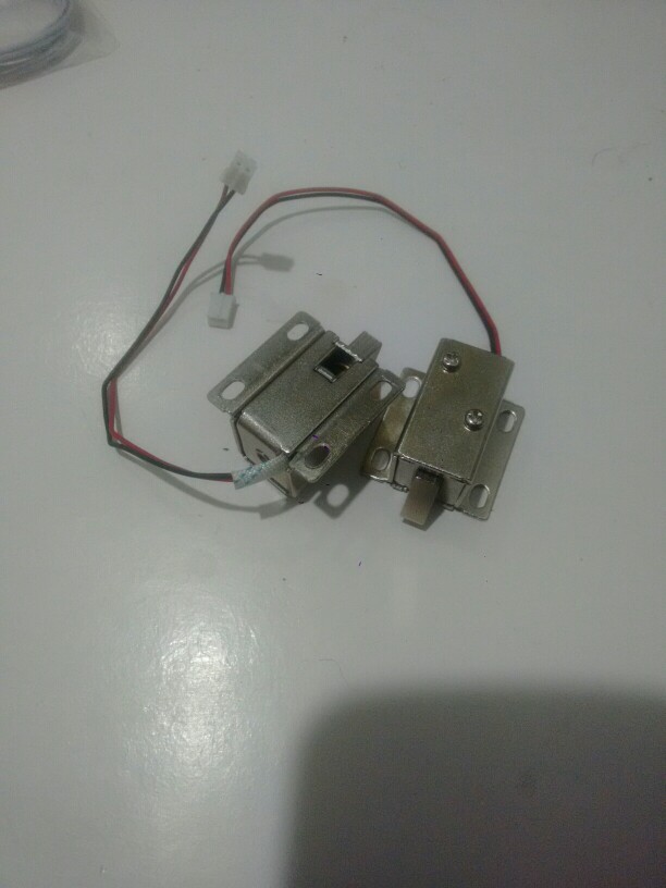 Atoplee DC 12V 2 PCS Cabinet Door Lock Electric Lock Assembly Solenoid Free Shipping